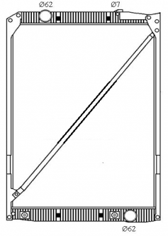 Actros OM542 96- RADIATORSAutomatic