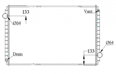 Eagle / S3600 / S LINE 96- Radiator