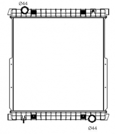 Eurocargo E18 / E21 00- Radiator