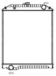 Ranger Pro FC / PB J05D 94-98 Radiator