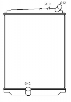 Dutro 300 Series 06- Manual Radiator