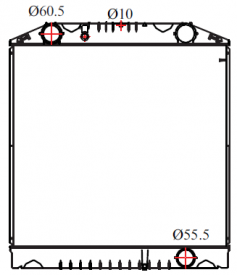 Ranger FM Series 2630 Radiator