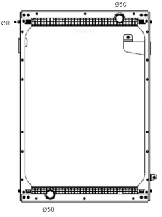BUS UL 313 / 353 -96 Radiator