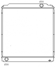 Dyna BU212R / BU222R 95- Manual Radiator