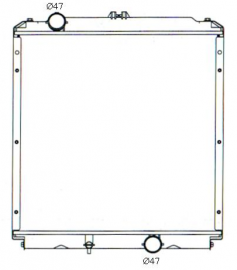 Canter FE537 / 647 / 649 / 657 95-05 Radiator
