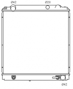 Coaster HDB / HZB 97-04 Radiator