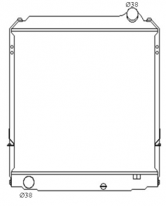 Dyna 94-98 Radiator